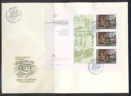 Madeira-1982-Europa-History-XLMS-FDC