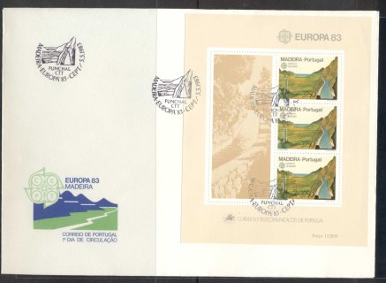 Madeira-1983-Europa-Human-Genius-XLMS-FDC