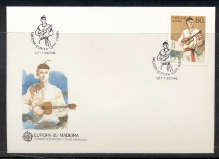 Madeira-1985-Europa-Music-Year-FDC Madeira-1985-Europa-Music-Year-FDC