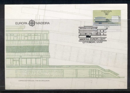Madeira-1987-Europa-Architecture-FDC Madeira-1987-Europa-Architecture-FDC