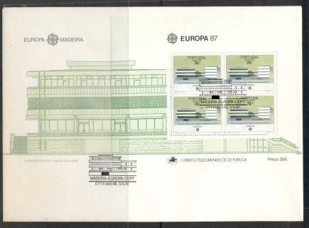 Madeira-1987-Europa-Architecture-XLMS-FDC