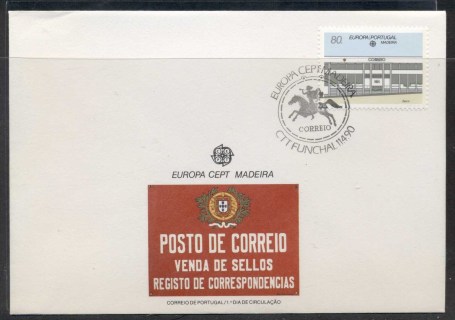 Madeira-1990-Europa-Post-Offices-FDC