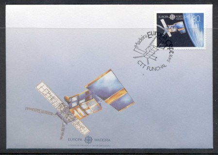 Madeira-1991-Europa-Man-in-Space-FDC