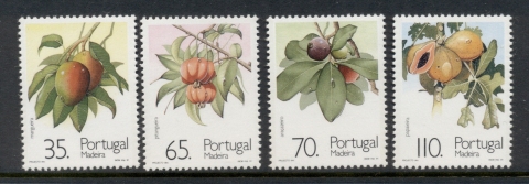 Madeira-1991-Sub-Tropical-Fruits-MUH Madeira-1991-Sub-Tropical-Fruits-MUH