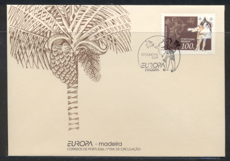 Madeira-1994-Europa-Scientific-Discoveries-FDC