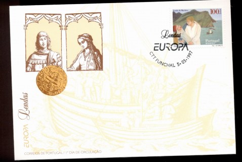 Madeira-1997-Europa-Myths-legends-FDC