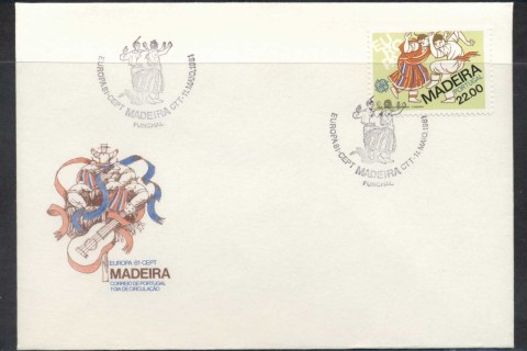 Madeira-1981-Europa-Folklore-FDC