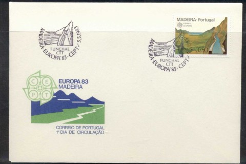 Madeira-1983-Europa-Human-Genius-FDC