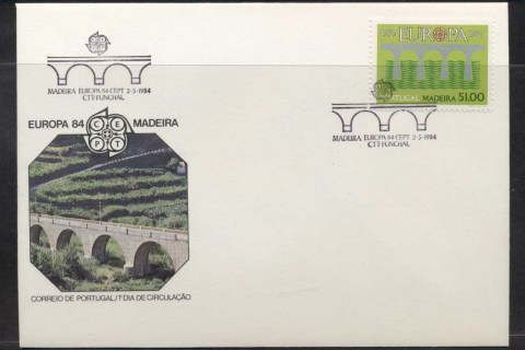 Madeira-1984-Europa-Bridge-FDC