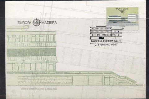 Madeira-1987-Europa-Architecture-FDC