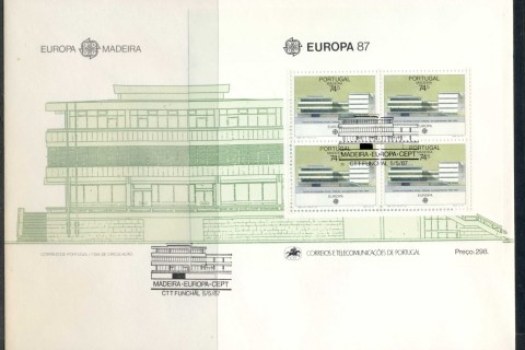 Madeira-1987-Europa-Architecture-XLMS-FDC