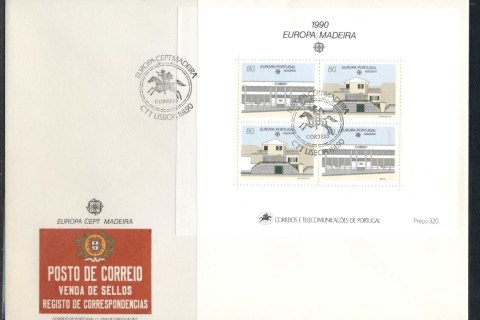 Madeira-1990-Europa-Post-Offices-XLMS-FDC