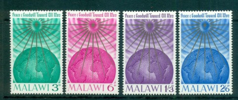 Malawi-1964-Xmas-MLH-Lot55252