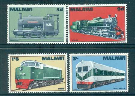 Malawi-1968-Trains-MUH-lot51974