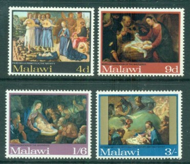 Malawi-1968-Xmas-Paintings-MUH