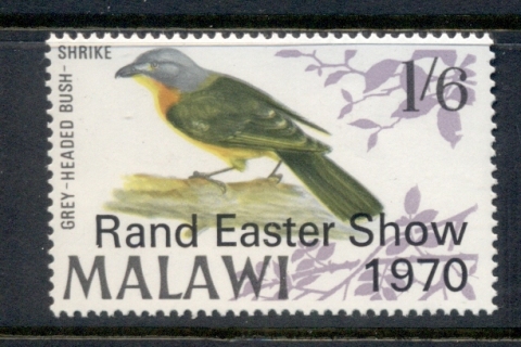 Malawi-1970-Bird-Opt-Rand-easter-Show-MUH