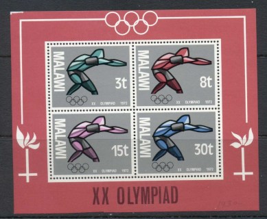 Malawi-1972-Summer-Olympics-Munich-MS-MUH