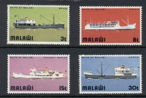 Malawi-1975-Lake-Malawi-Ships-MUH