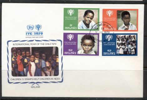 Malawi-1979-IYC-International-year-of-the-Child-FDC