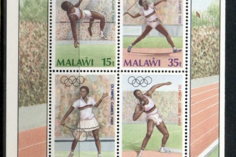 Malawi-1988-Summer-Olympics-Seoul-MS-MUH