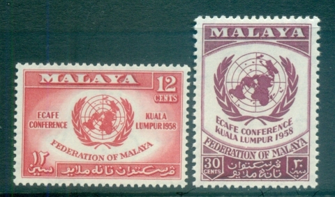 Malaya-Federation-1958-Economic-Commission-ECAFE-MLH