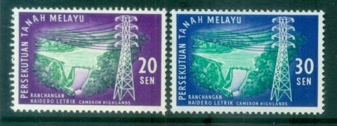 Malaya-Federation-1963-Cameron-Highlands-Hydroelectric-Plant-MLH