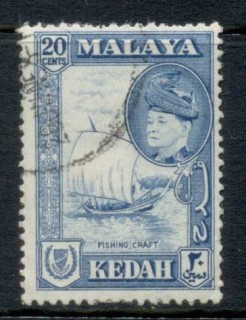 Malaya-Kedah-1957-Pictorial-20c-FU