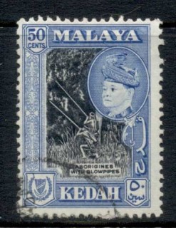 Malaya-Kedah-1957-Pictorial-50c-FU