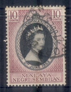 Malaya-Negri-Sembilan-1953-QEII-Coronation-FU