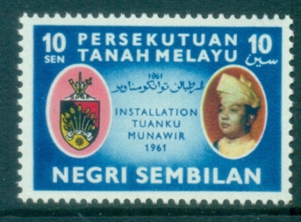 Malaya-Negri-Sembilan-1961-Installation-of-Tuanku-Munawir-MLH