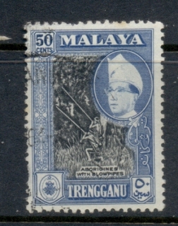 Malaya-Trengganu-1957-63-Pictorial-50c-FU