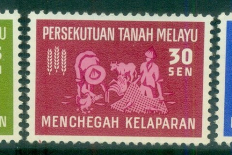 Malaya-Federation-1963-FFH-Freedon-From-Hunger-FAO-MLH