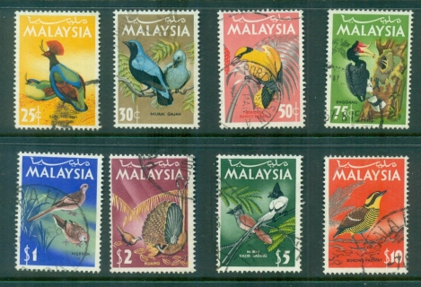 Malaysia-1965-Birds-FU