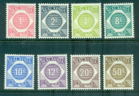 Malaysia-1966-Postage-Dues-MLH