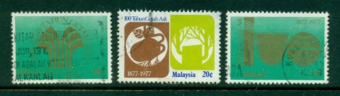 Malaysia-1978-Rubber-Industry-centenary-FU