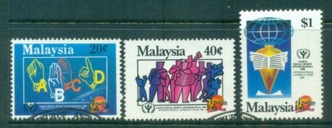 Malaysia-1980-International-Literacy-Year-FU