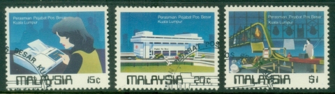 Malaysia-1984-Kuala-Lumpur-Post-Office-Opening-FU