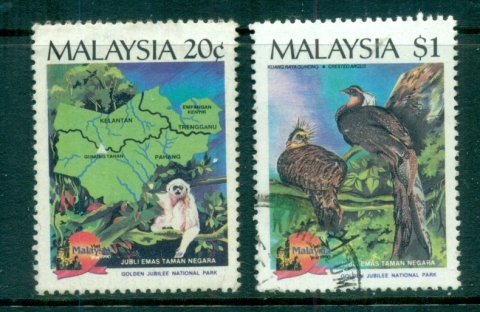 Malaysia-1989-National-Parks-50th-Anniversary-FU