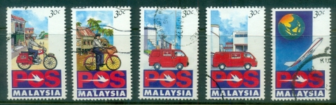 Malaysia-1992-Malaysian-Postal-service-Fu