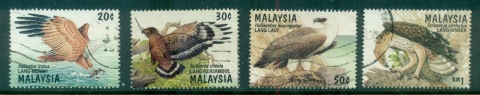 Malaysia-1996-Birds-of-Prey-FU