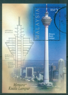 Malaysia-1996-Kuala-Lumpur-Telecommunications-Tower-MS-FU