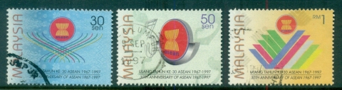 Malaysia-1997-ASEANO-30th-Anniversary-FU