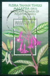 Malaysia-2000-Highland-Flowers-MS-FU