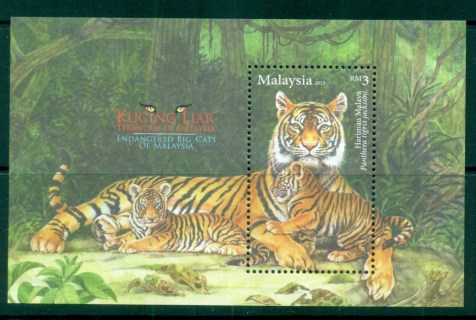 Malaysia-2006-Endangered-Big-Cats-of-Malaysia-MS-MUH-lot82805