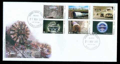 Malaysia-2011-Underground-Tunnel-FDC-lot51558