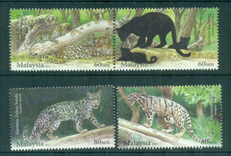 Malaysia-2013-Endangered-Big-Cats-of-Malaysia-MUH-lot83006