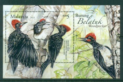 Malaysia-2013-Woodpecker-MS-MUH-lot82810