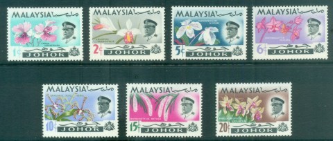 Malaysia-Johore-1965-Flowers-MLH