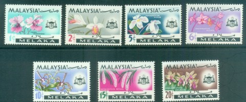 Malaysia-Malacca-1965-Flowers-MLH