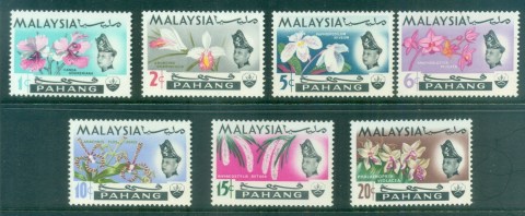 Malaysia-Pahang-1965-Flowers-MLH